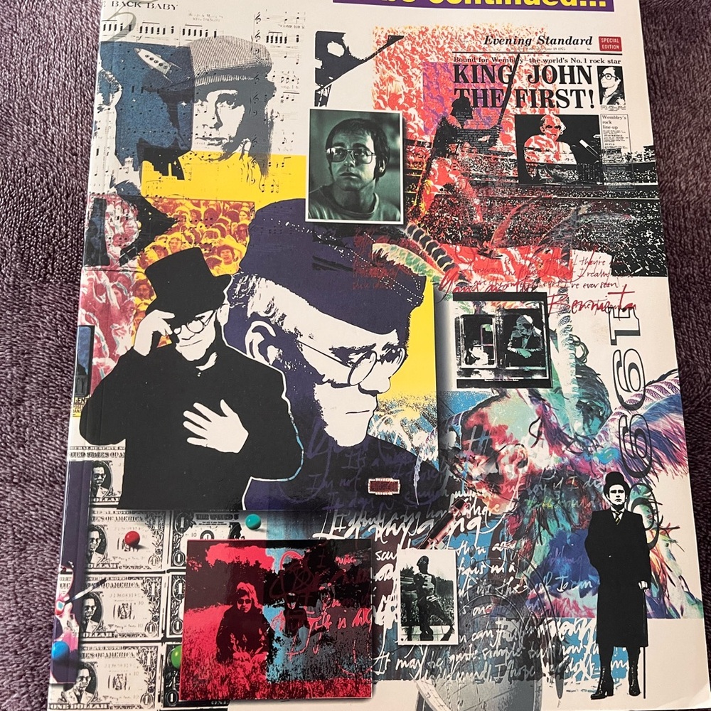 Sheet Music By Elton John To Be Continued 261 Songs 1991